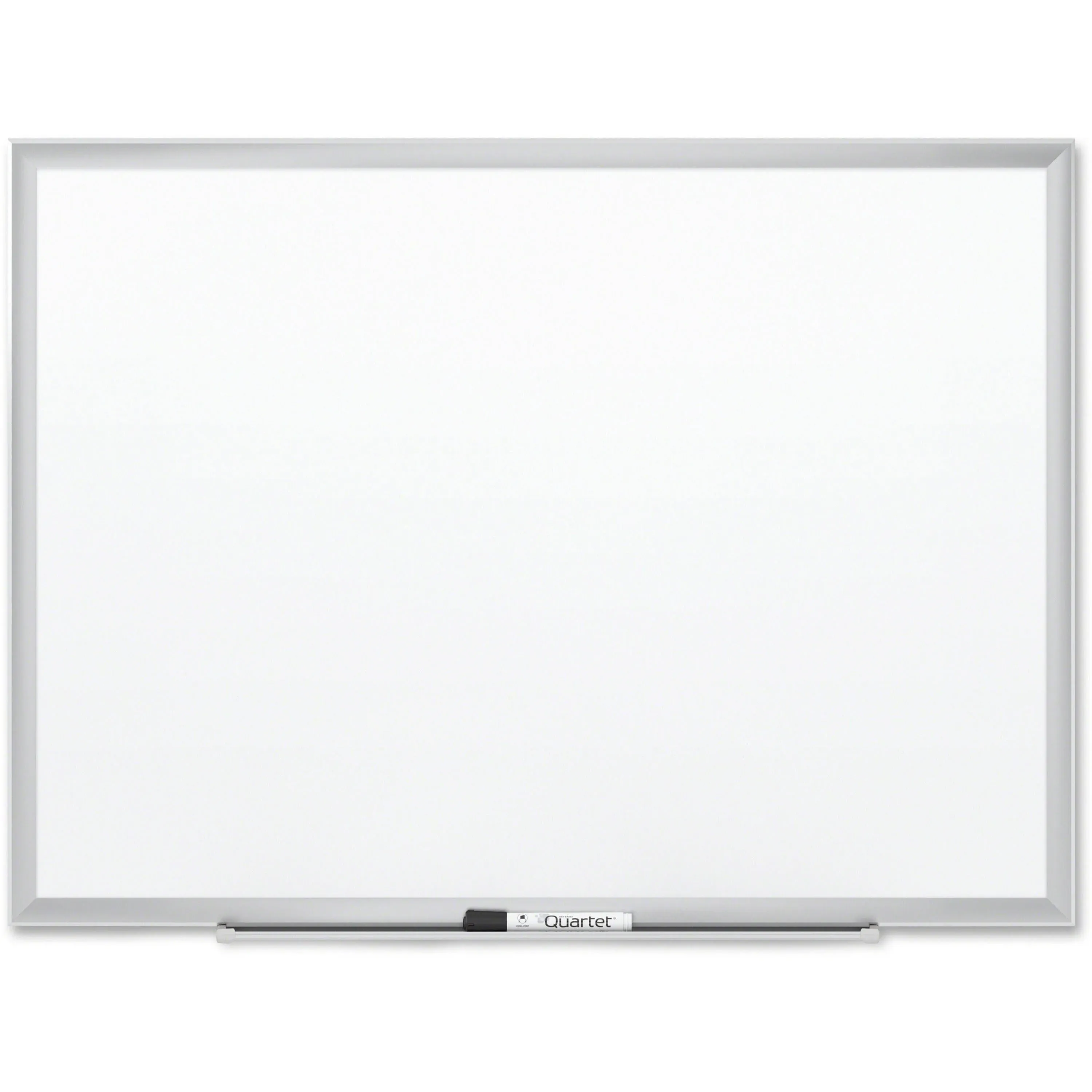 Quartet PPA406 4' x 6' Porcelain Magnetic Aluminum Frame Whiteboard