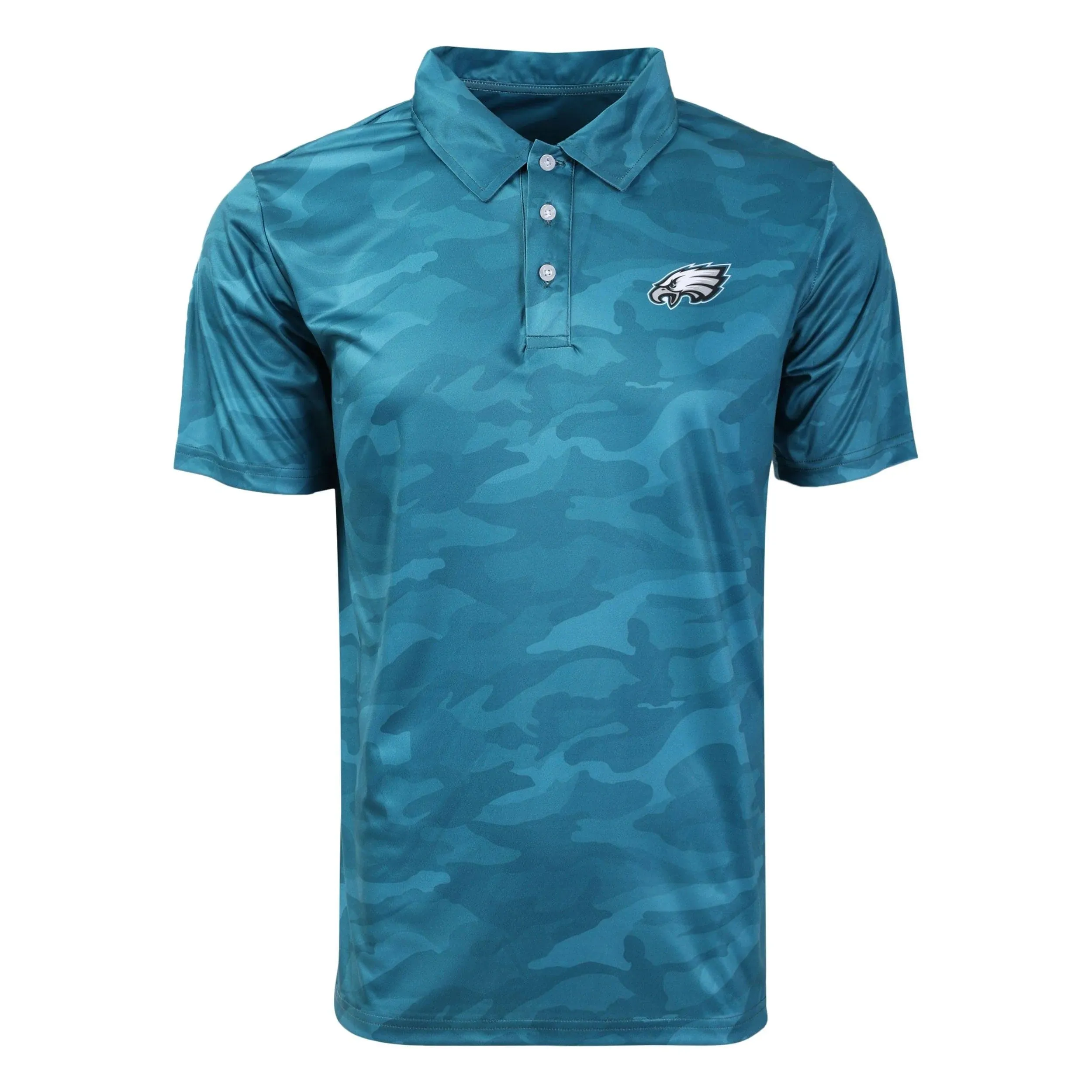 Philadelphia Eagles Color Camo Polyester Polo