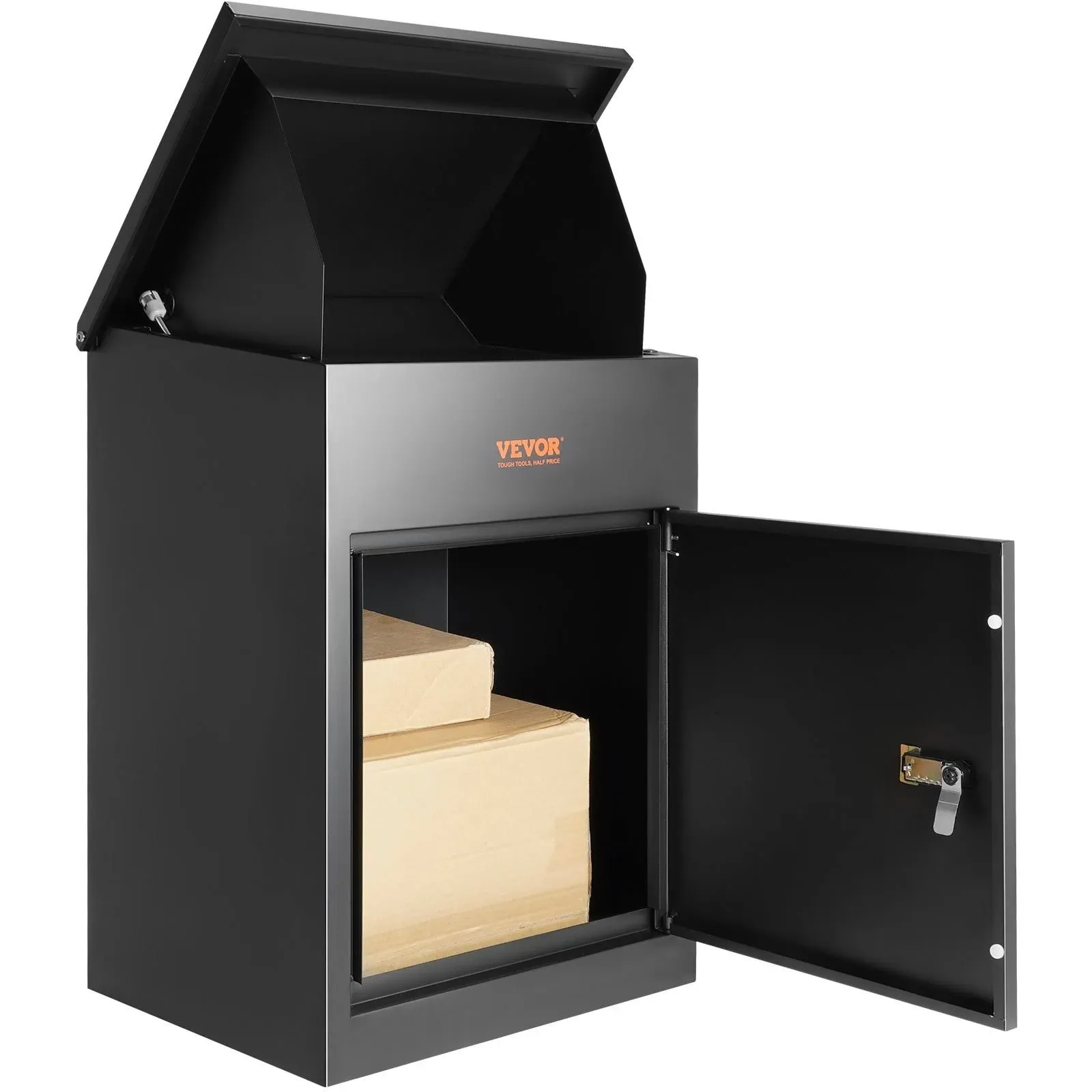 VEVOR 17.3 x 13.8 x 22.8 in. Extra Large Mailbox with Coded Lock