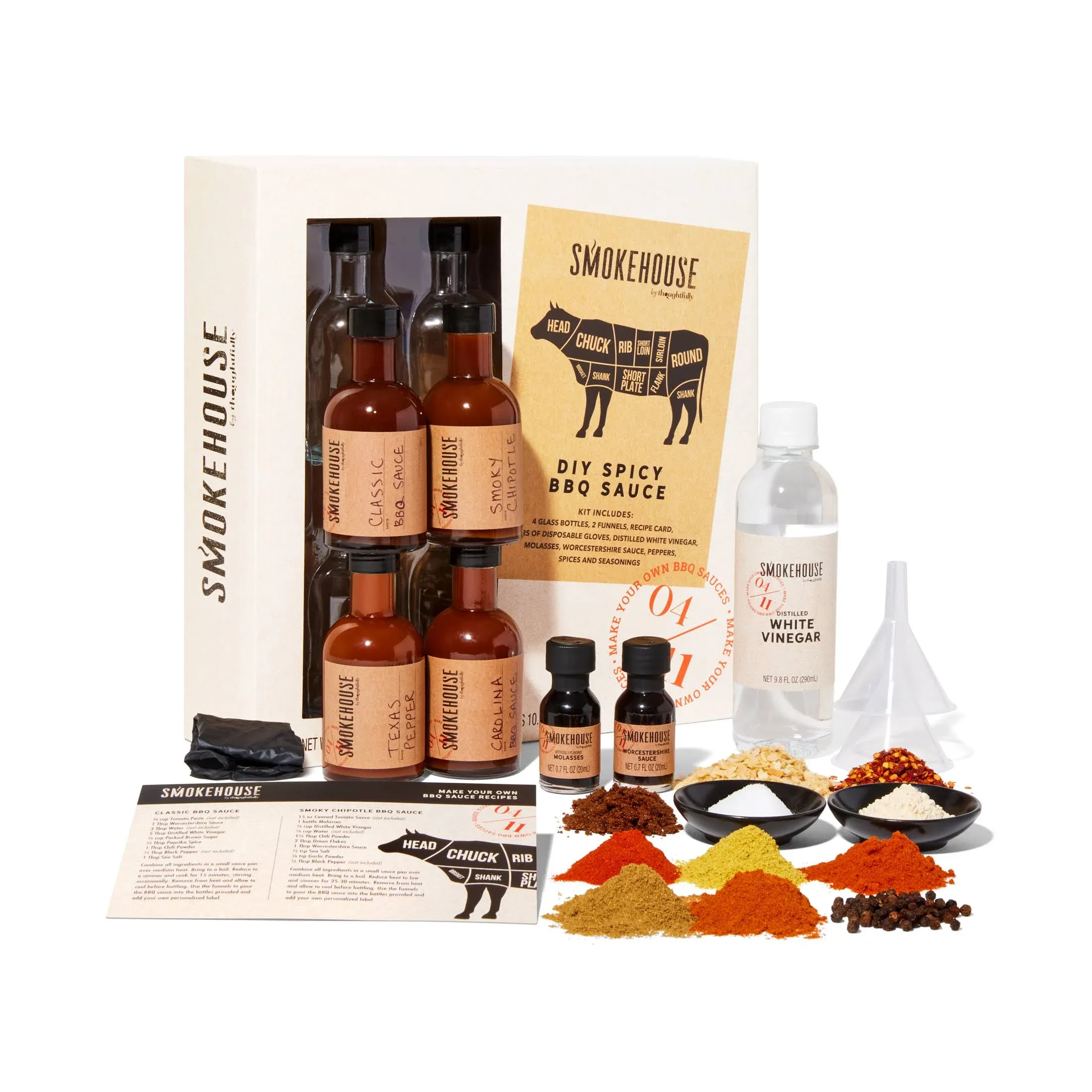 Thoughtfully Gourmet, Make Your Own Spicy BBQ Sauce DIY Gift Set