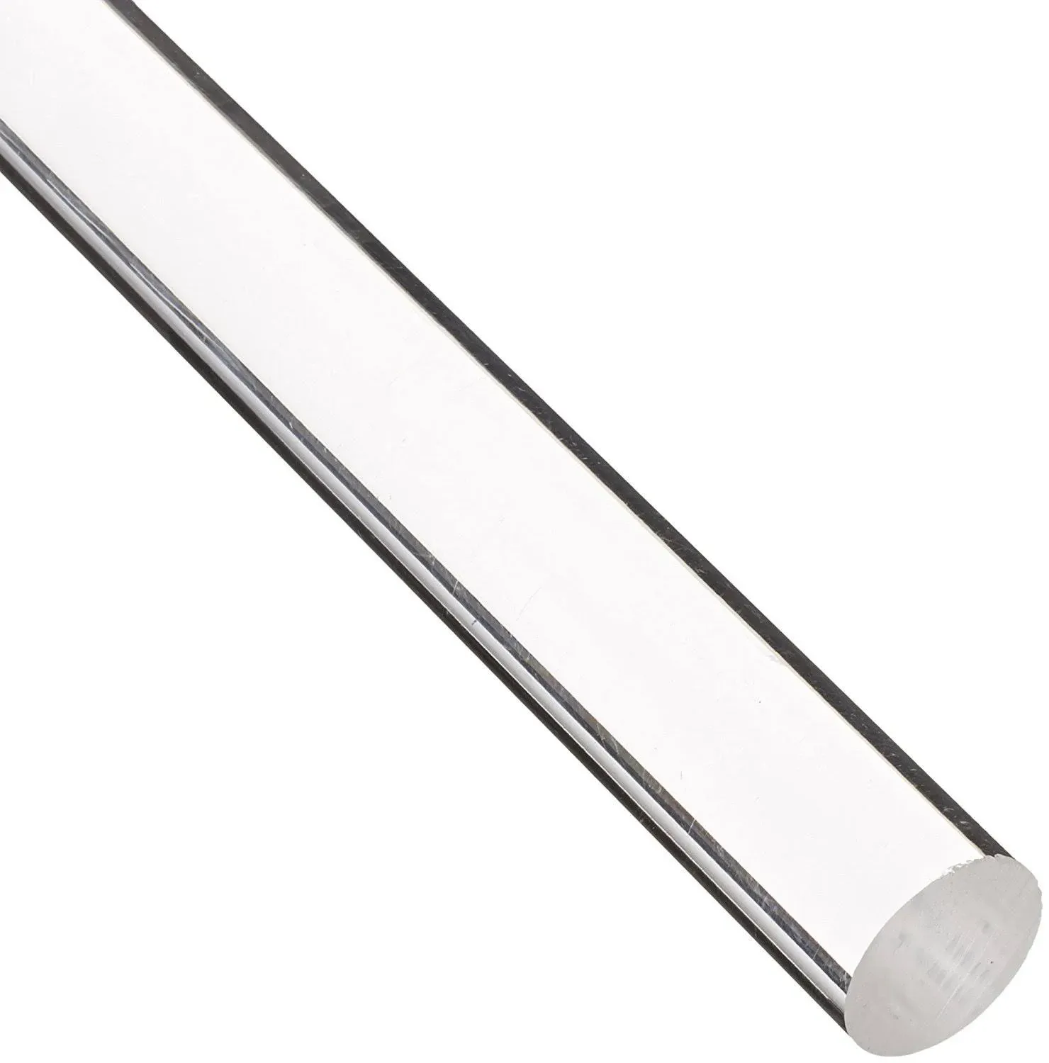 Acrylic Lucite Rod Dowel - 1.50 (38mm) x 24&#034; (610mm) - One Rod