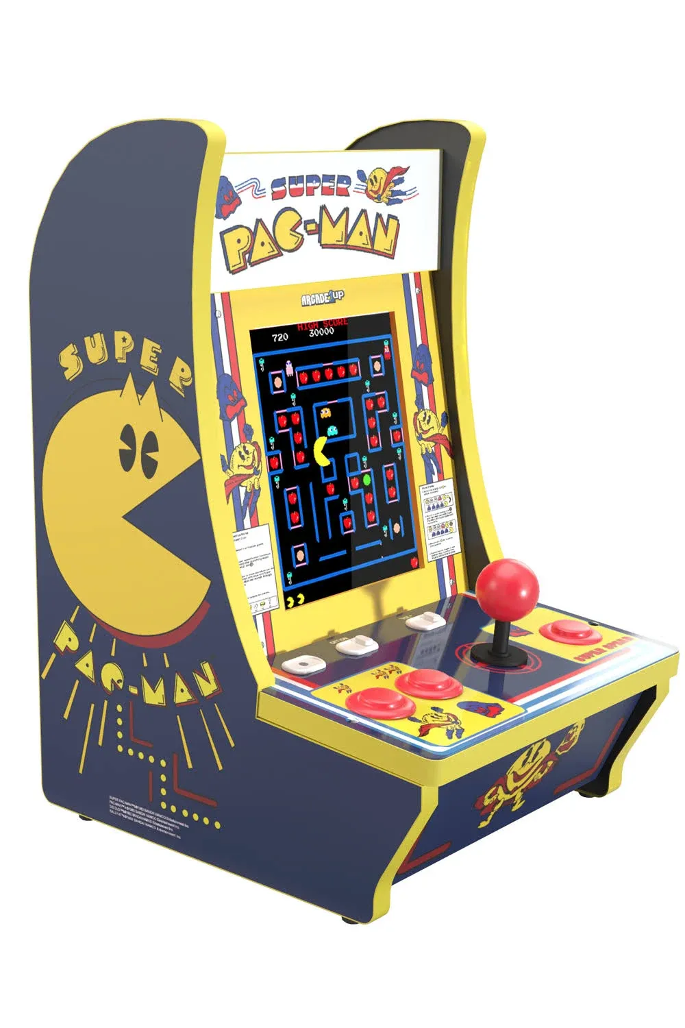 Arcade1Up PAC-MAN Partycade 12 Games in 1, 17" LCD, Tabletop, Wall Mount, NEW