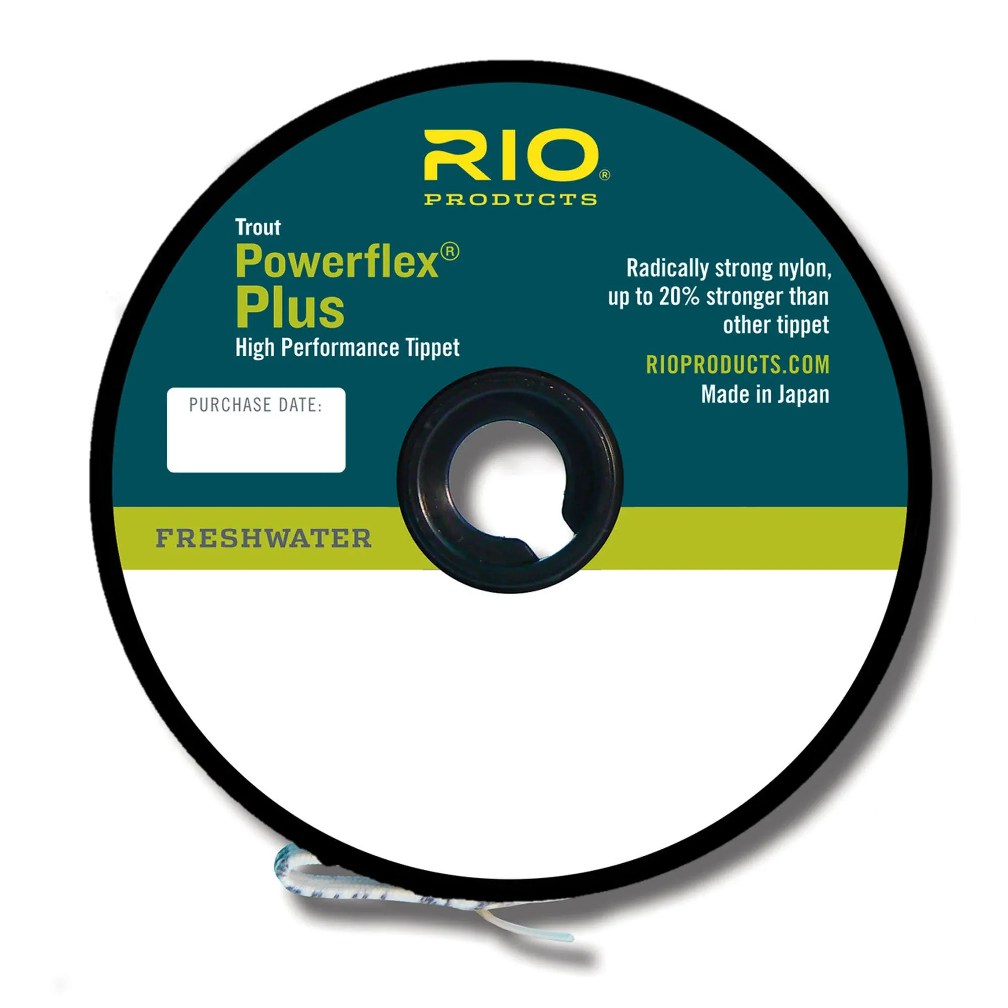 Rio Fly Fishing Tippet Power Flex-Plus 6X-Tippet 50yd Fishing Tackle, Clear