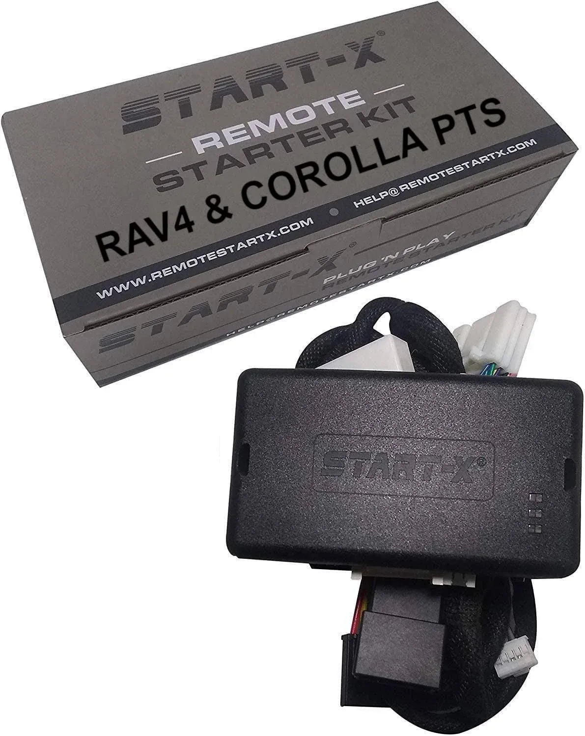 Start-X (USA Brand) Remote Start for Rav4 2013-2018 || Corolla 2014-2019 || 5 Minute Install || Push to Start Vehicles Only || Lock 3X to Remote Start || 2012 2013 2014 2015 2016 2017 2018 2019