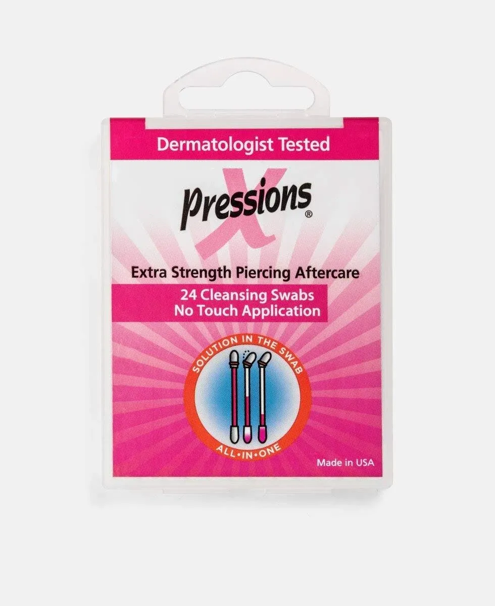 Tattoo Goo X-Pressions Extra Strength Piercing Aftercare Swabs