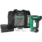 Metabo HPT NP18DSALTM 18V MultiVolt Lithium-Ion Cordless 23-Gauge Compact Pin Nailer Kit (2 Ah)