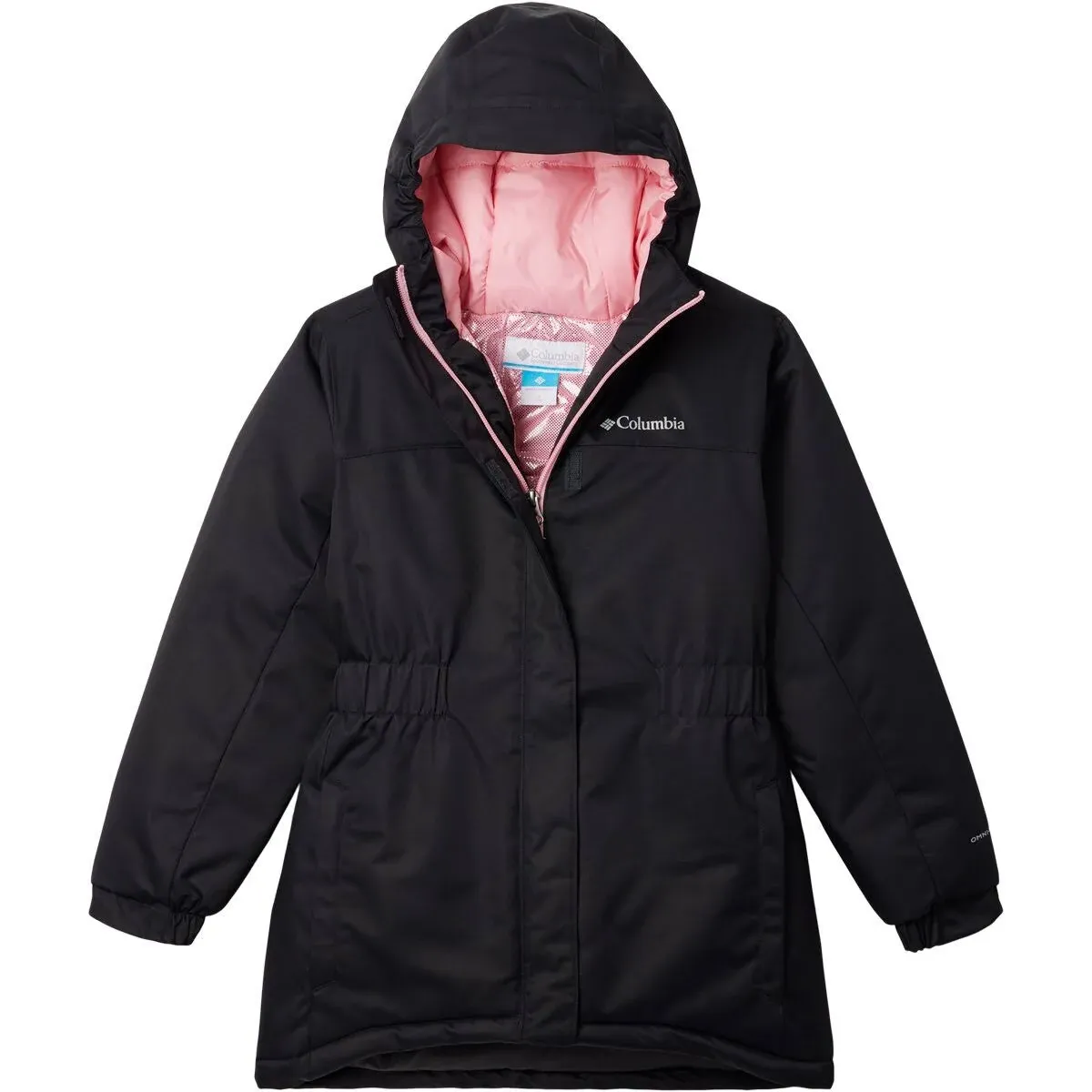 Columbia Girls' Hikebound Long Insulated Jacket - XL - Black