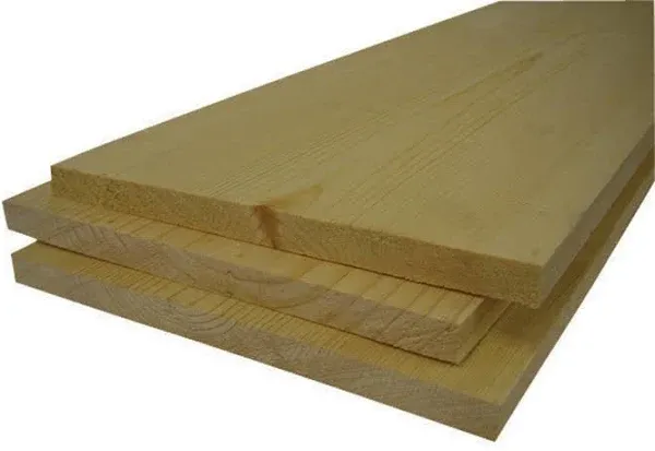 Alexandria Moulding  12 in. W x 4 ft. L x 1 in.  Pine  Board