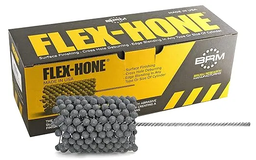 180 Grit Heavy Duty Flex Hone, 4.0 Inch