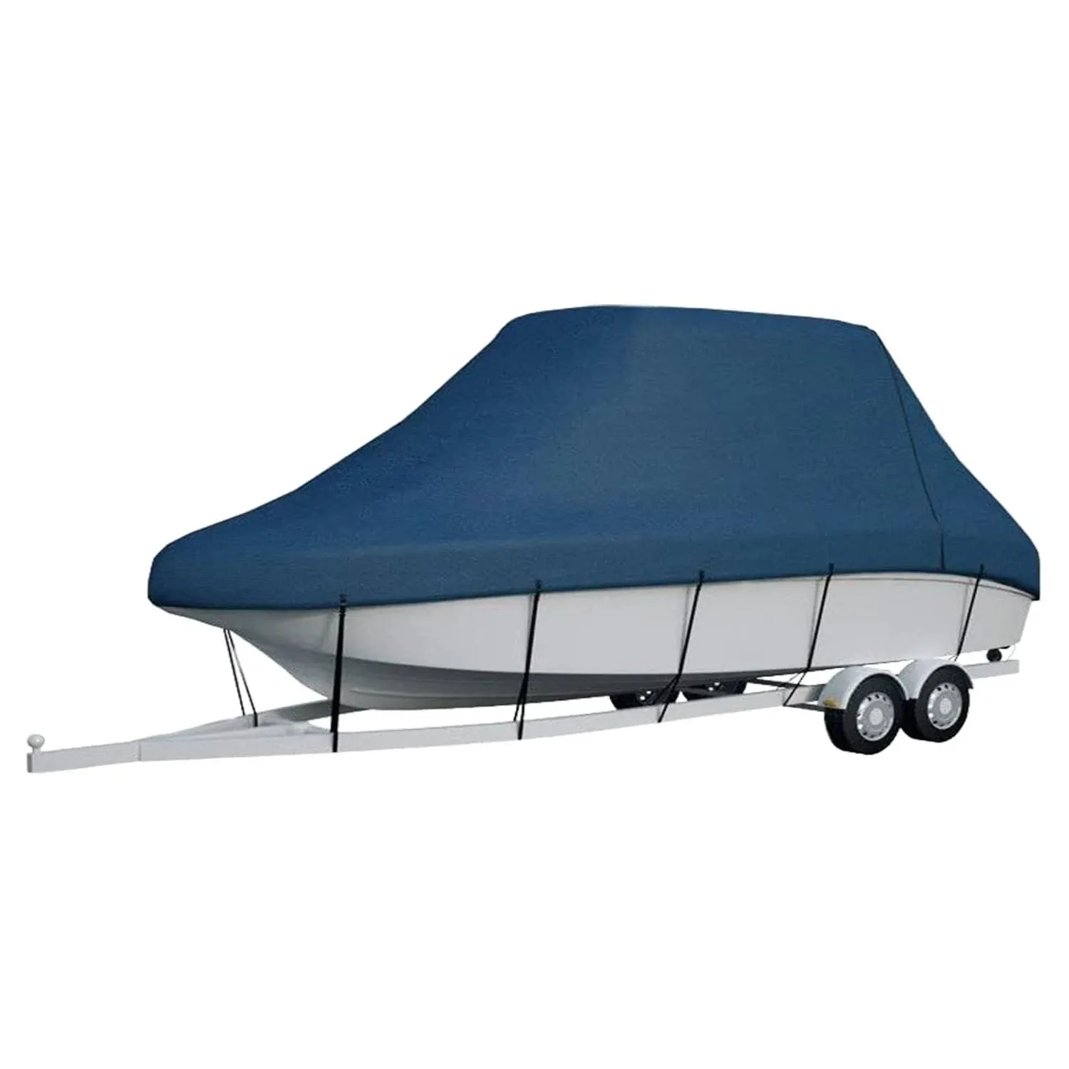 Seal Skin Trailerable T-Top Boat Cover, Up to 26'ft Long and 108" Beam Width Center Console Boat with T Top Roof, Waterproof 600D Heavy Duty, UV,