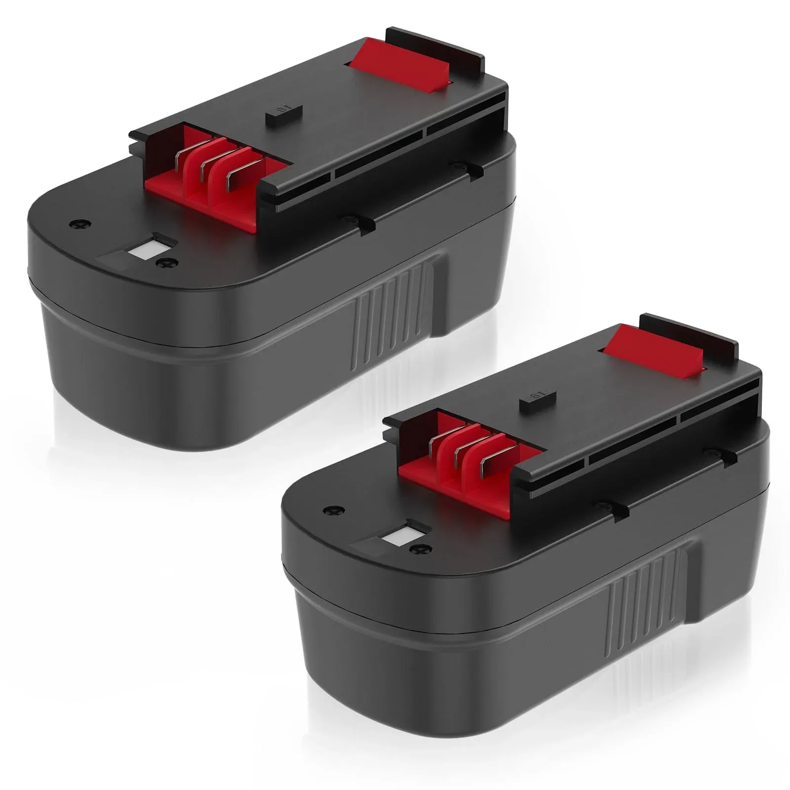 2Packs [Upgraded to 3600mAh] HPB18 Replacement for Black and Decker 18V Battery Ni-Mh Compatible with 18 Volt Black Decker Battery HPB18 244760-00 A1718 FS18FL FSB18 Firestorm Cordless Power Tools