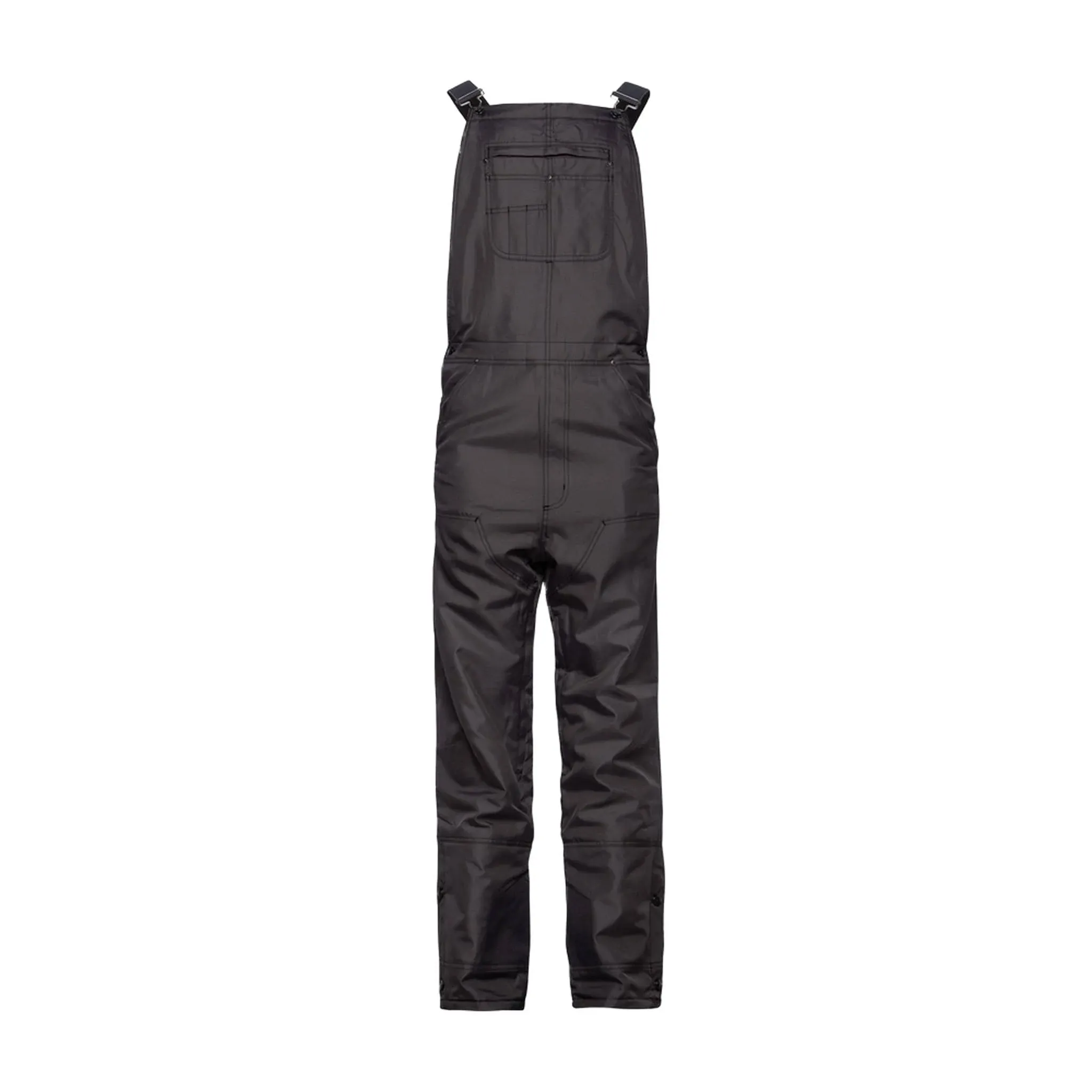 Men&#39;s Fleece Lined Insulated Reinforced Performance Cold Weather Outdoor Bib Overalls