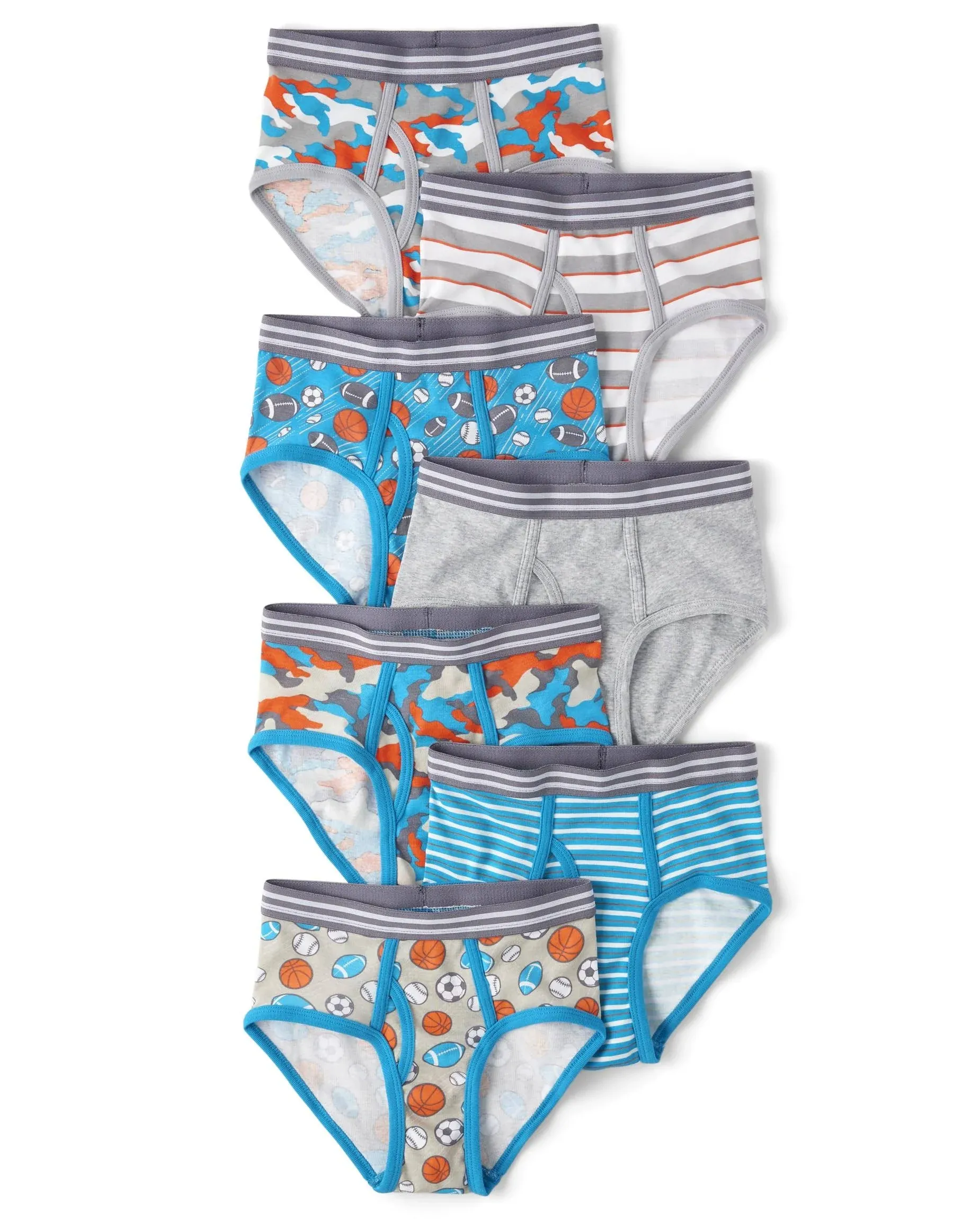 The Children's Place Boys' Sport Briefs Underwear Variety Pack