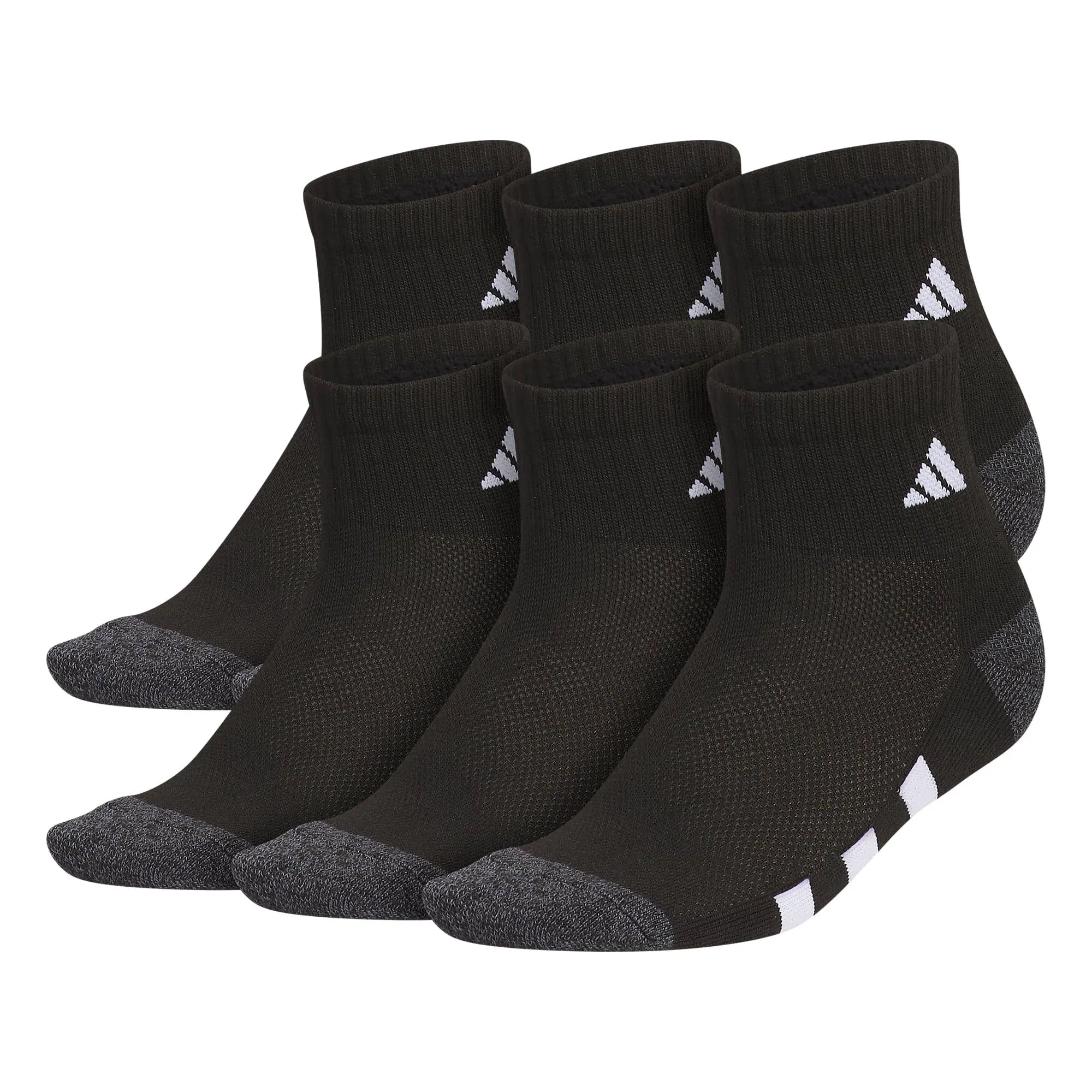 Adidas Youth Cushioned Quarter Socks