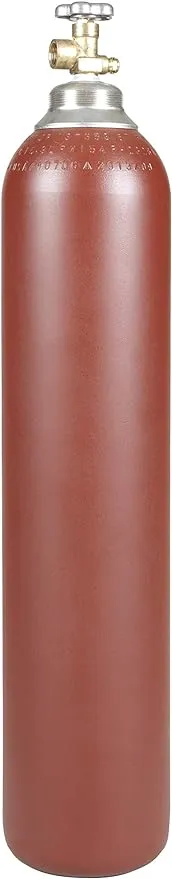 Varies 80 Cu Ft Steel Inert Gas Cylinder