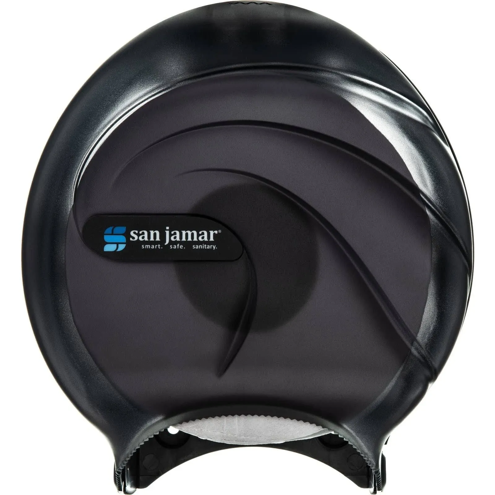 San Jamar Oceans Single Jbt Tissue Dispenser, Black Pearl