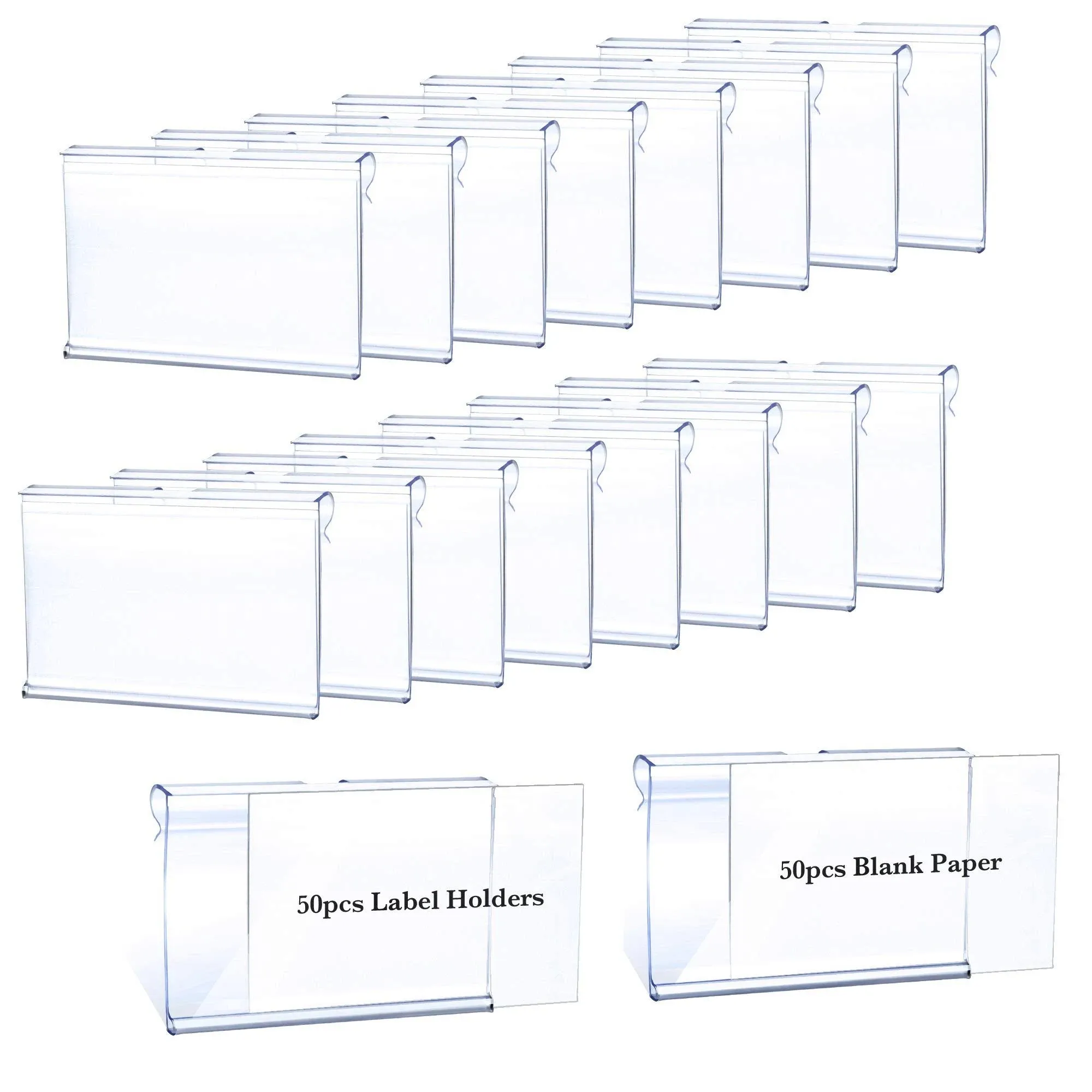 Pupingpig 50pcs Labels for Storage Bins