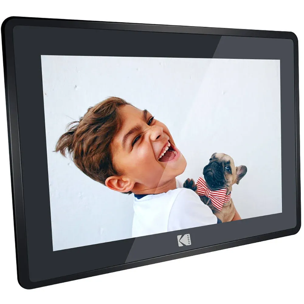 Kodak 10 Inch Digital Photo Frame with WiFi and Multi-Touch Display Matte Black