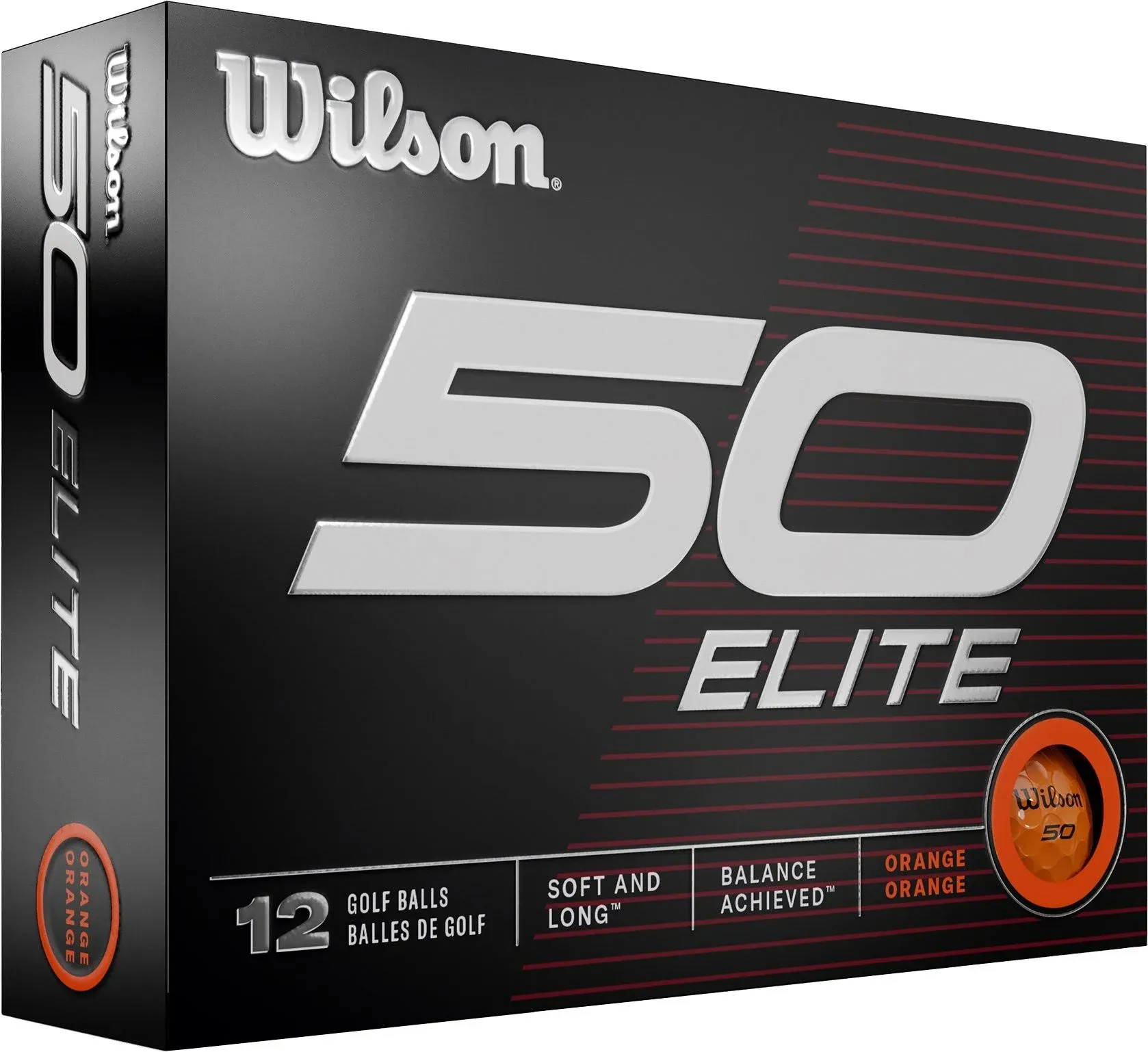 Wilson Staff Fifty Elite Personalized Golf Balls