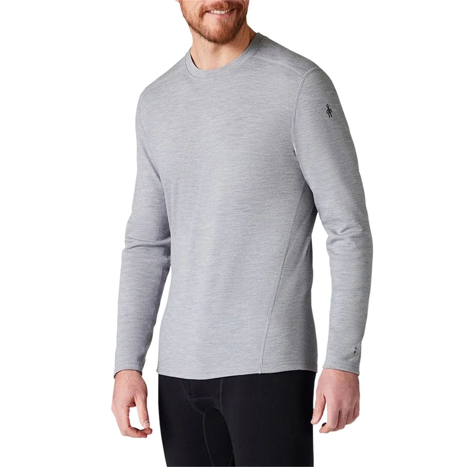 Smartwool Mens Classic Thermal Merino Base Layer Crew - GoBros.com