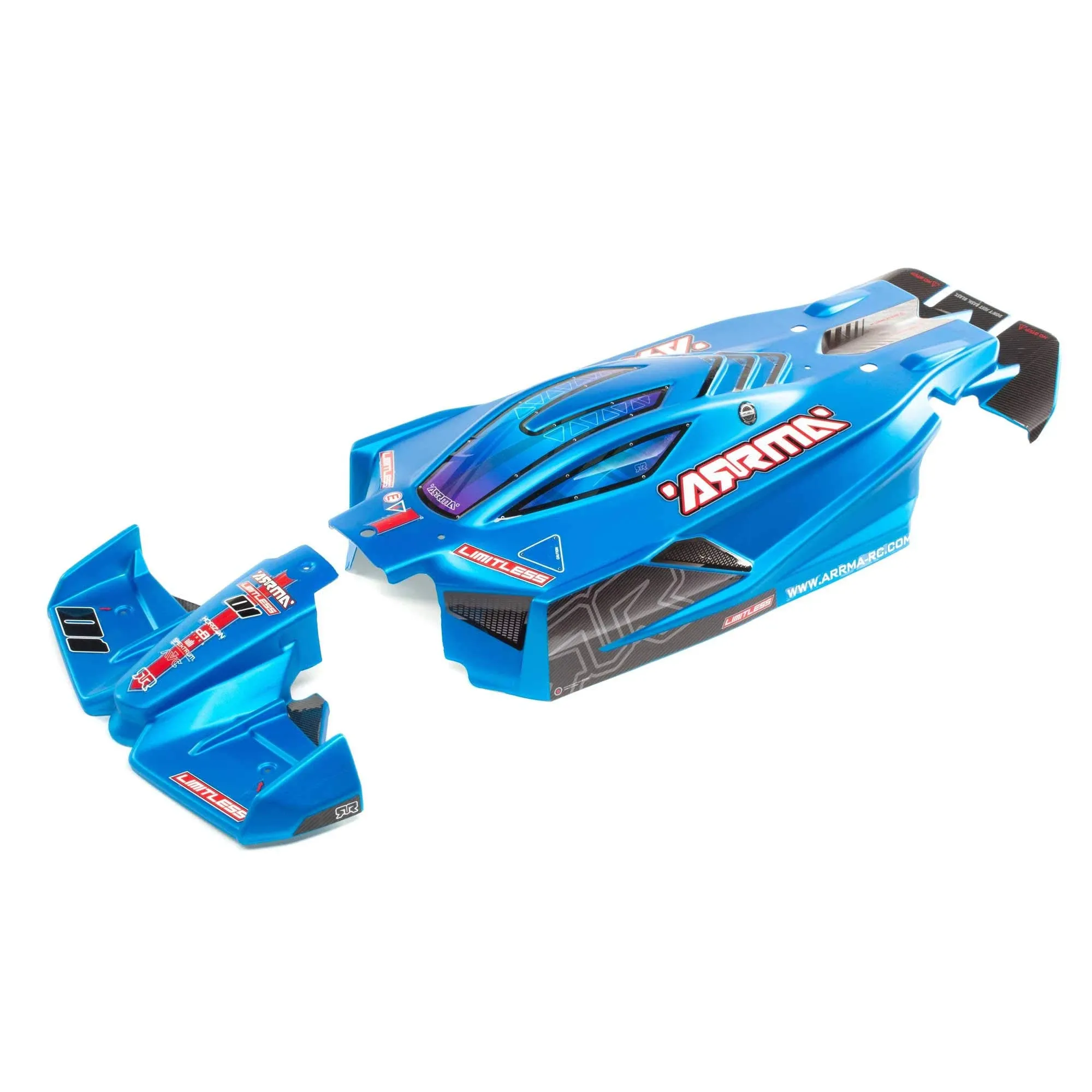 Arrma ARA410004 - Limitless Finished Body - Matte Blue