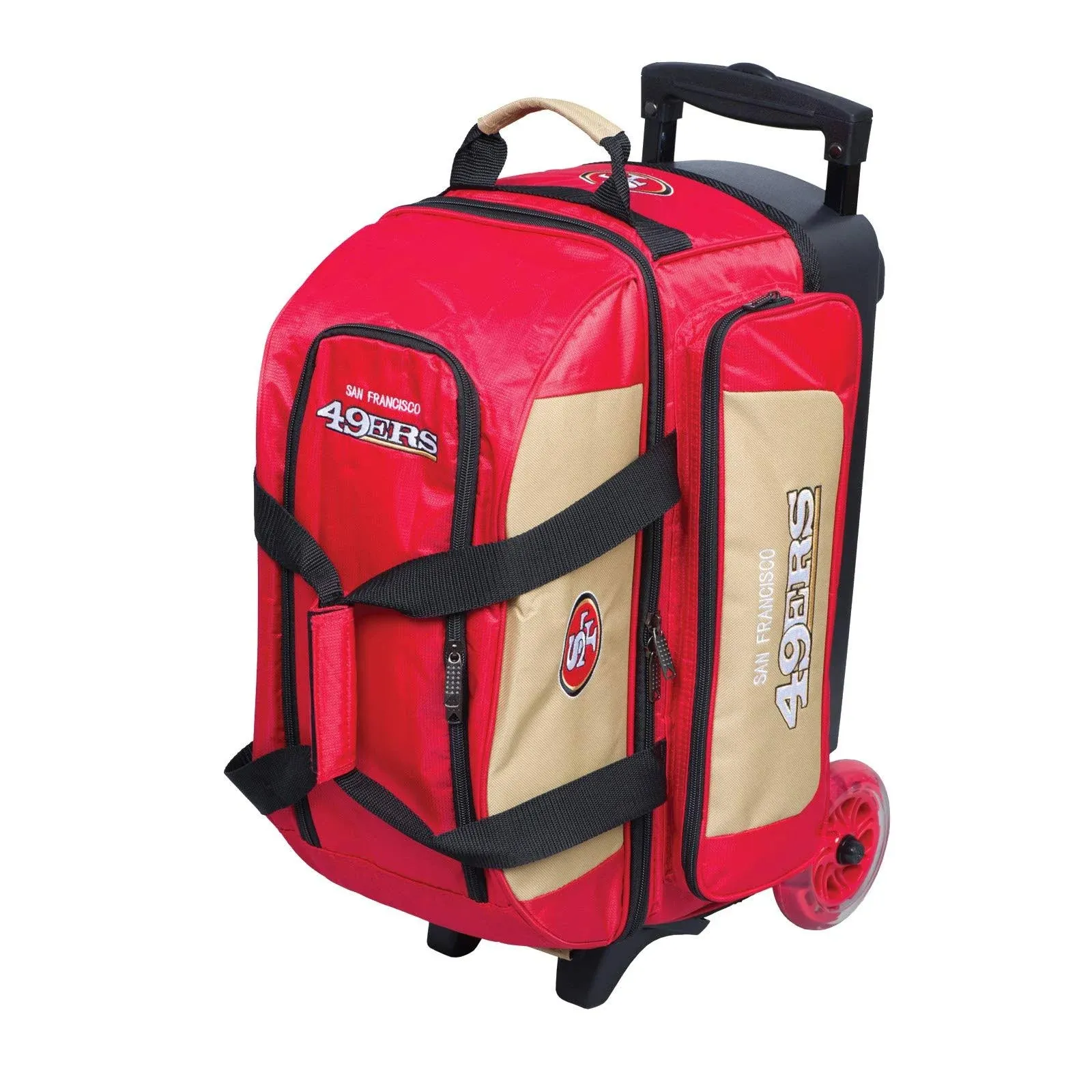 NFL San Francisco 49ers Double Roller Bag