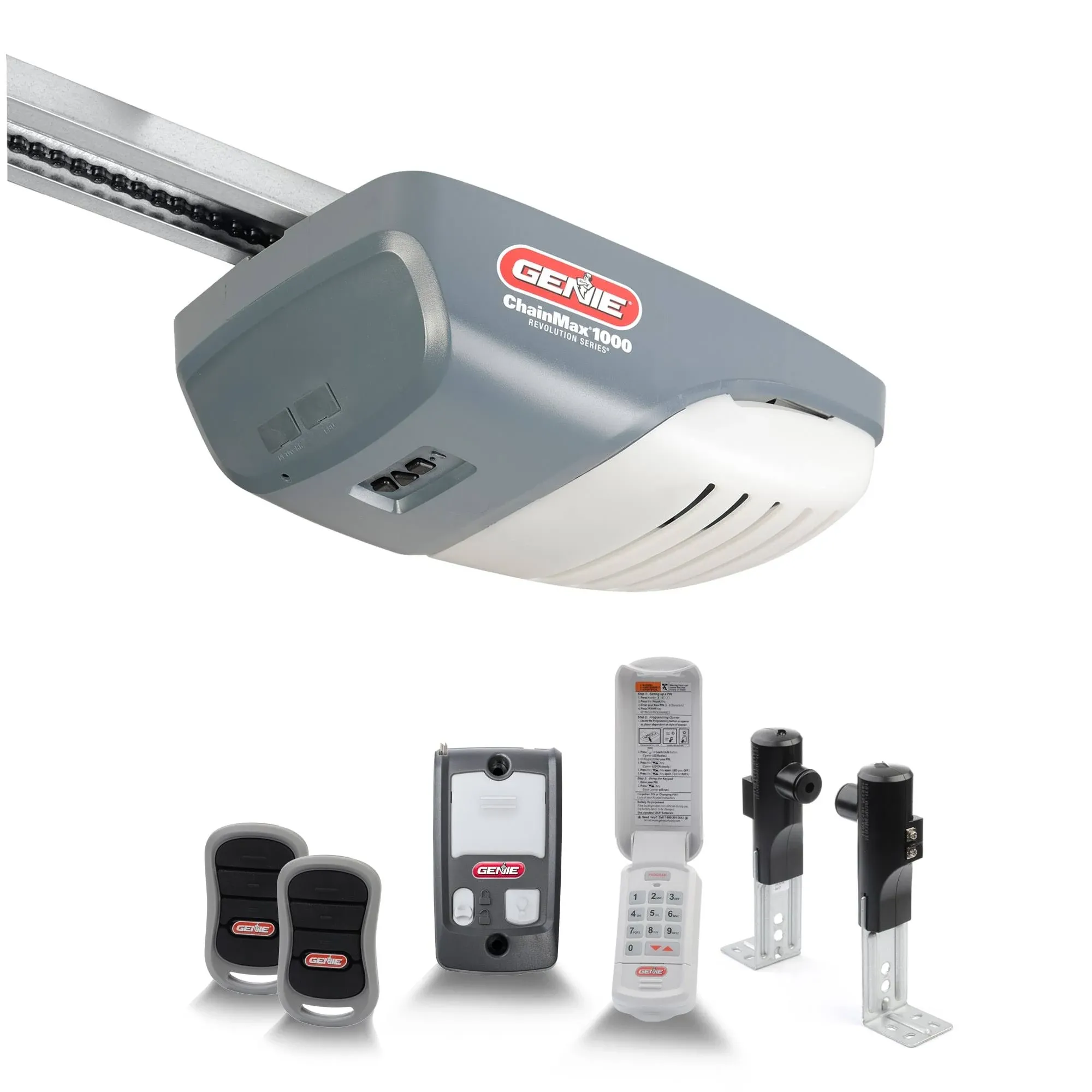 Genie Garage Door Opener with 3/4 HPC DC Chain