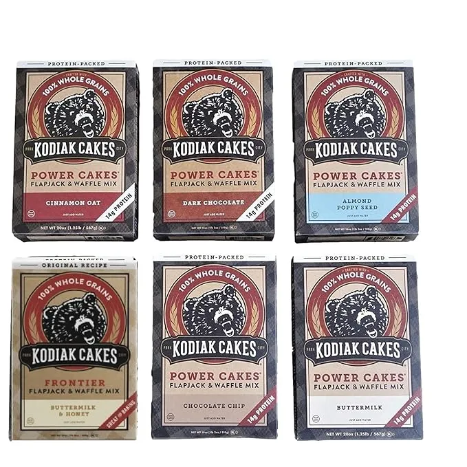 Kodiak Cakes Pancakes 6 Unique Flavors - Try Them All