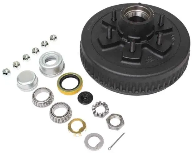 Dexter Pre-Greased Trailer Hub-Drum Kit 3.5k Axle 5-4.50 Bolt Center