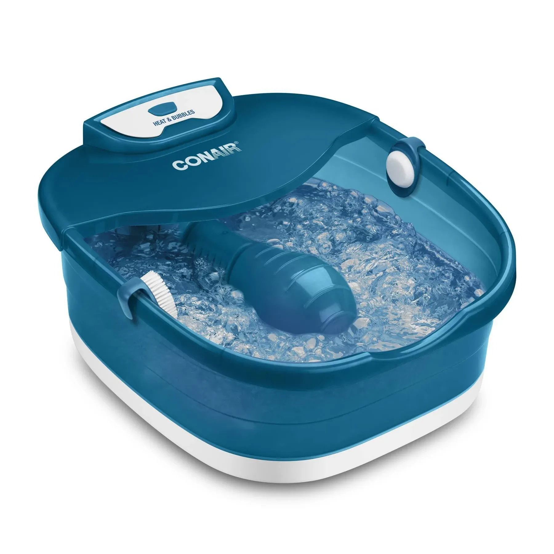 Conair Heat Sense Foot and Pedicure Spa with Heated Bubble Massage