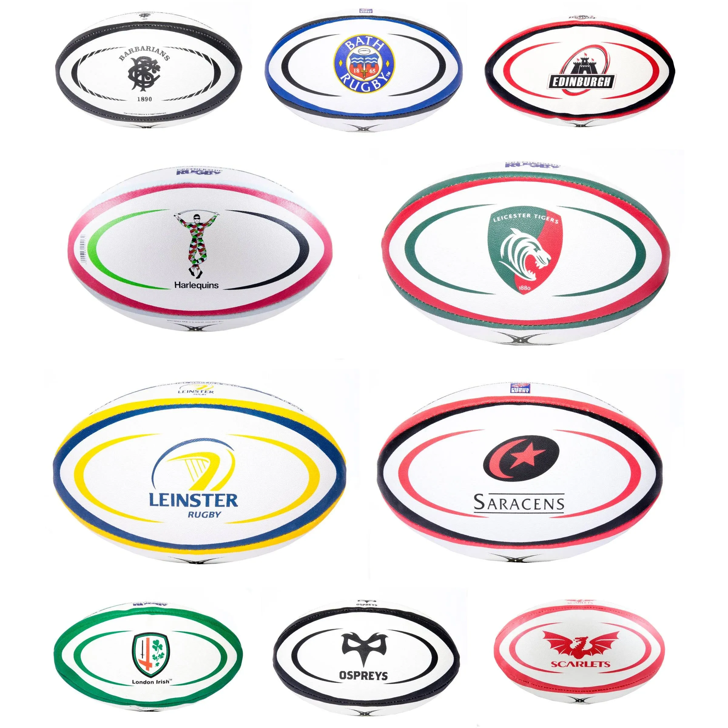 Gilbert Italy Replica Rugby Ball-5