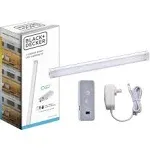 BLACK+DECKER Smart Under Cabinet Lighting, Works with Alexa, Adjustable LEDs, 9" Bar, Natural