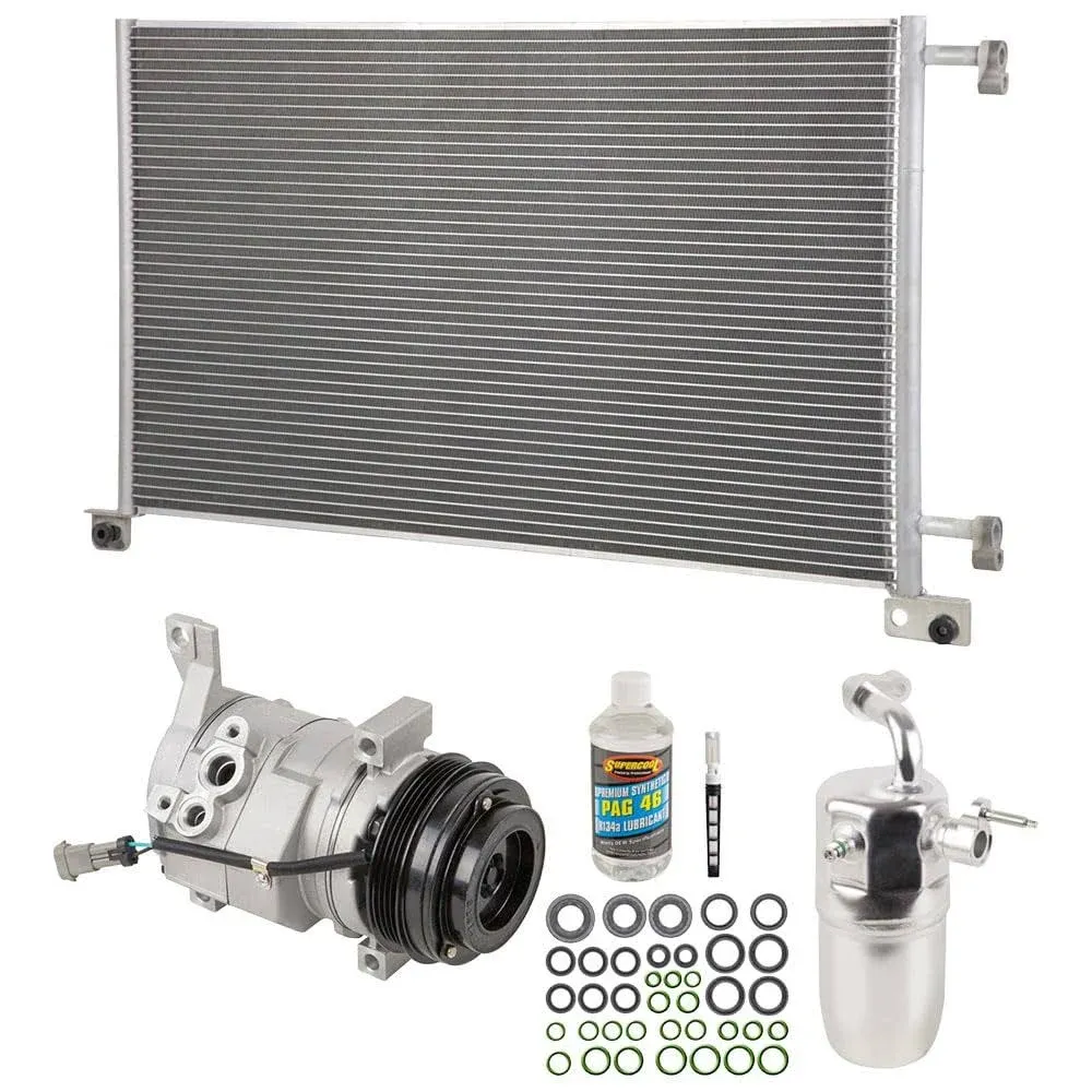 Buyautoparts A/C Kit w/ AC Compressor Condenser & Drier for Chevy GMC Cadillac ...