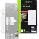 Enbrighten - Z-Wave Plus Smart In-Wall Switch Toggle - White