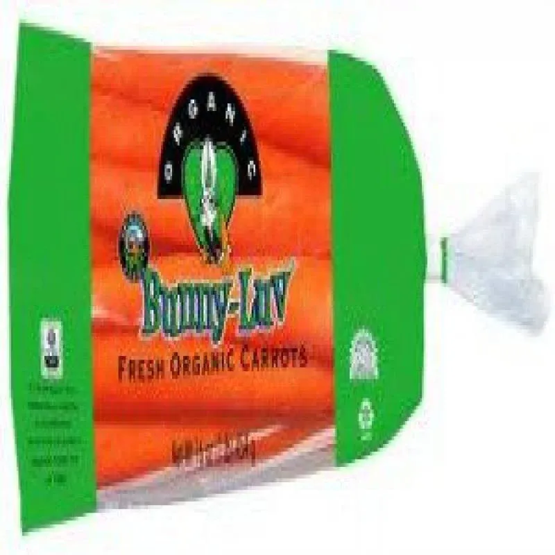 Bunny-Luv Fresh Organic Carrots 5 lb. Great for Carrot Snack and for Carrots Juice