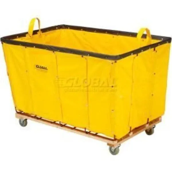 Global Industrial Best Value 16 Bushel Yellow Vinyl Basket Bulk Truck