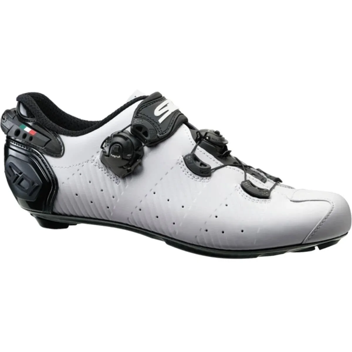 Sidi Wire 2S Road Cycling Shoe - White/Black - 43