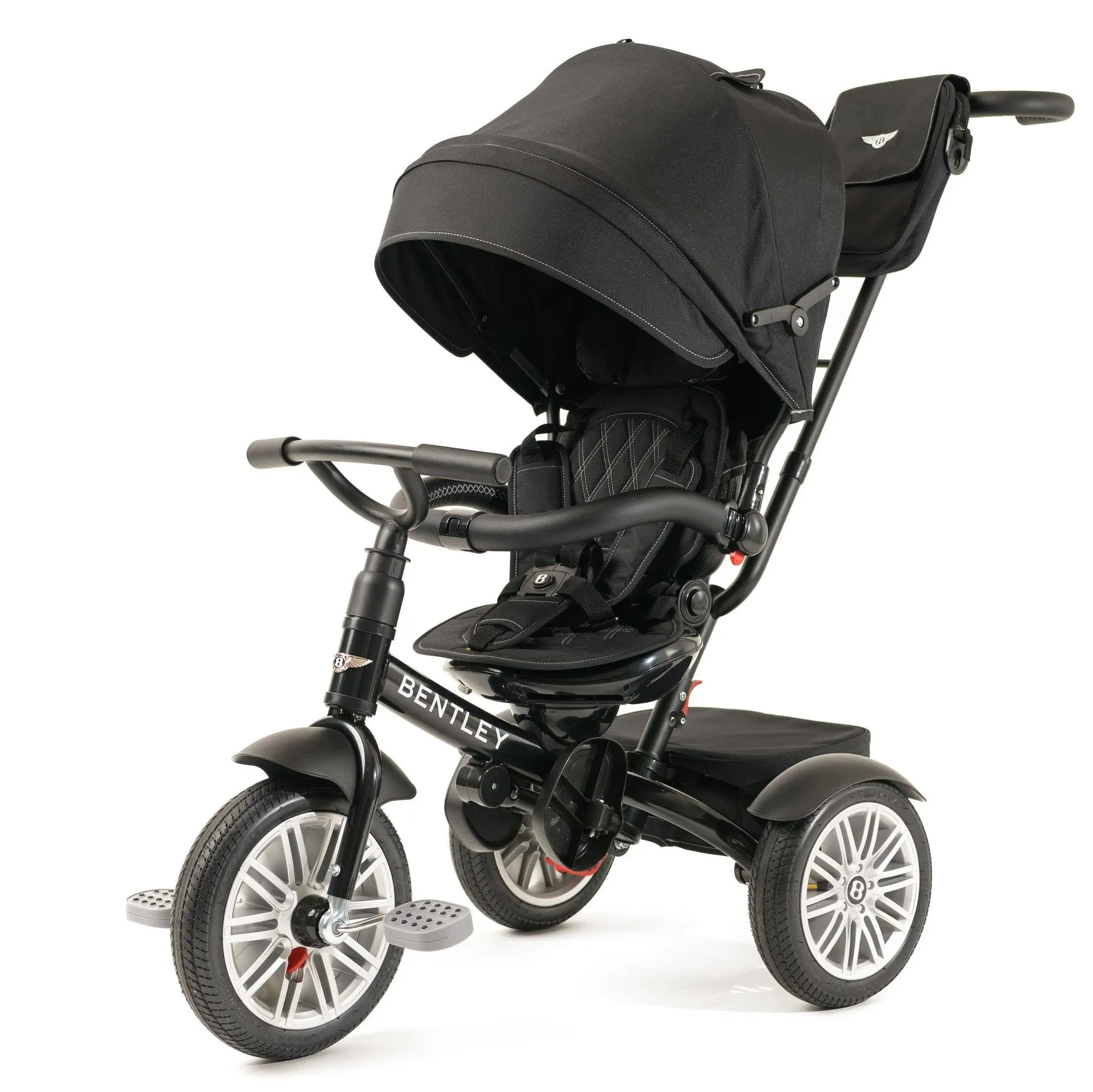 Bentley 6-in-1 Convertible Stroller Trike Onyx Black