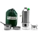 Kelly Kettle Large Stainless Steel Base Camp Basic Kit