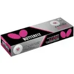 Butterfly R40+ 3-Star Ball White 12-Pack