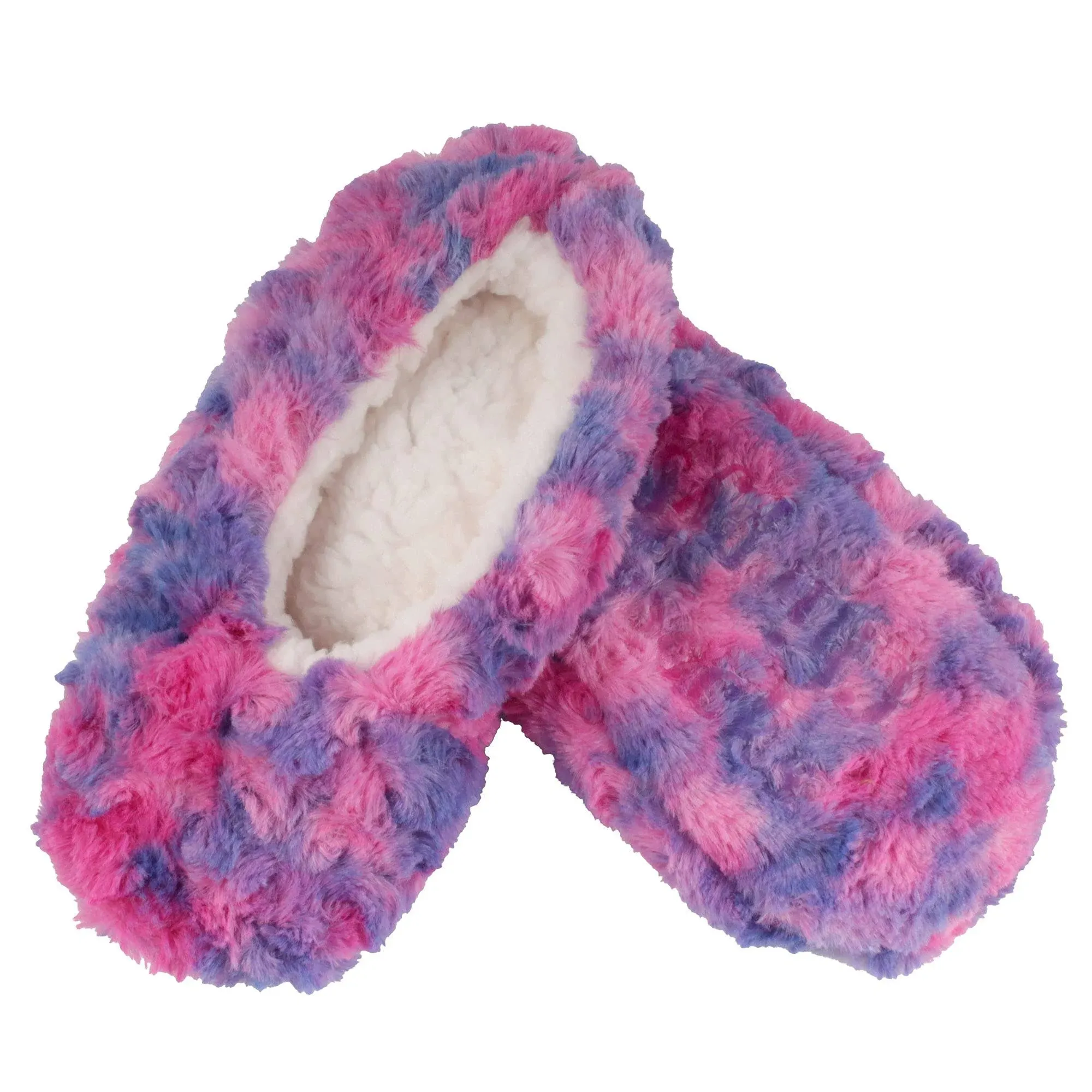 BambooMN Adult Super Soft Warm Cozy Fuzzy Soft Touch Sleeper Slippers Non-Slip ...