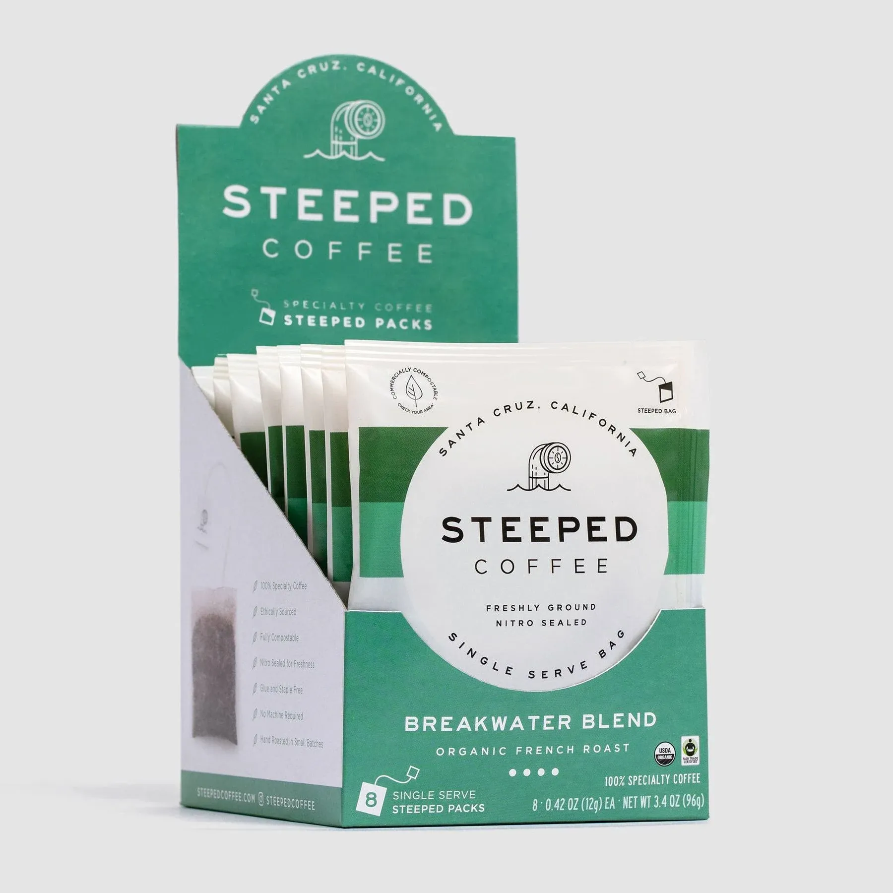 Steeped Coffee Breakwater Blend Coffee