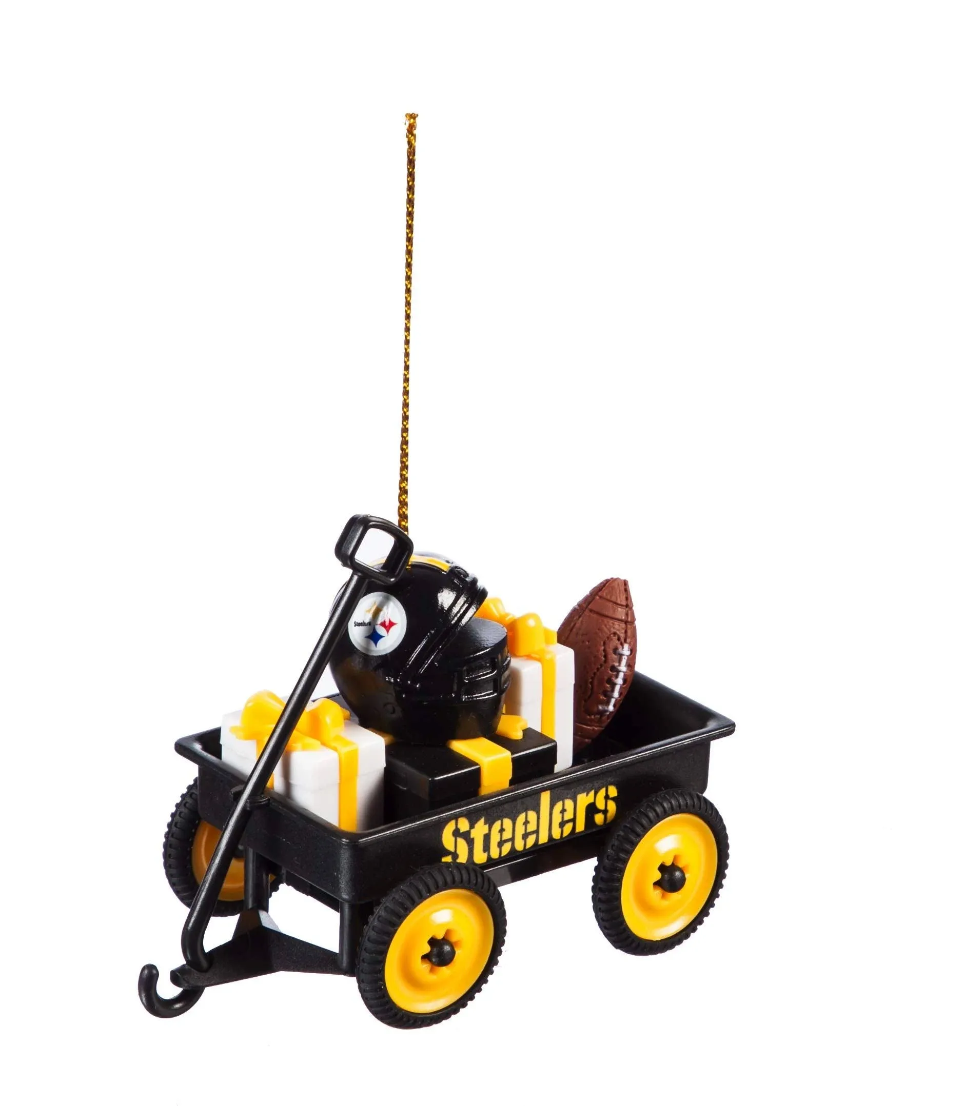 Pittsburgh Steelers Team Wagon Ornament