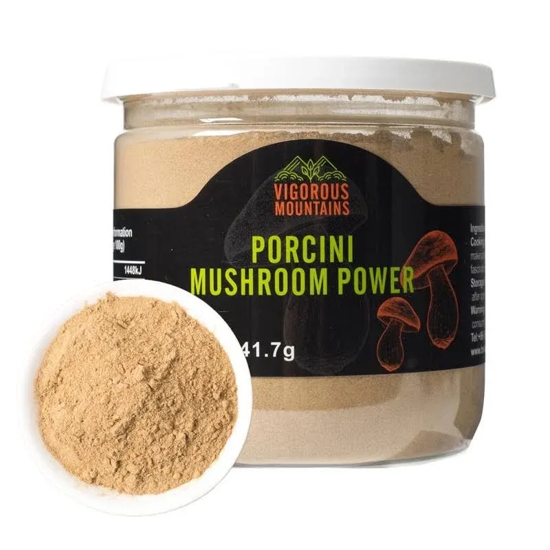 Vigorous Mountains Dried Porcini Mushrooms Powder 3 oz