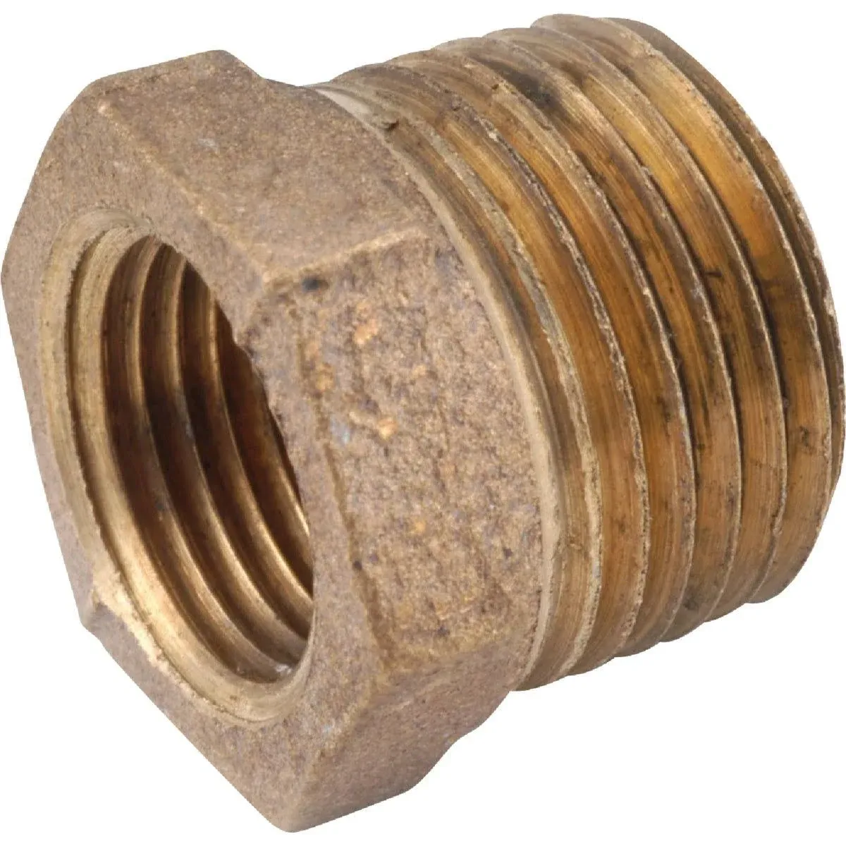 Anderson Metals 738110-1612 Lead Free Hex Reducing Bushing, Red Brass, 1" x 3/4", 1" x 3/4" - Traditional - Hardware - by Toolbox Supply | Houzz