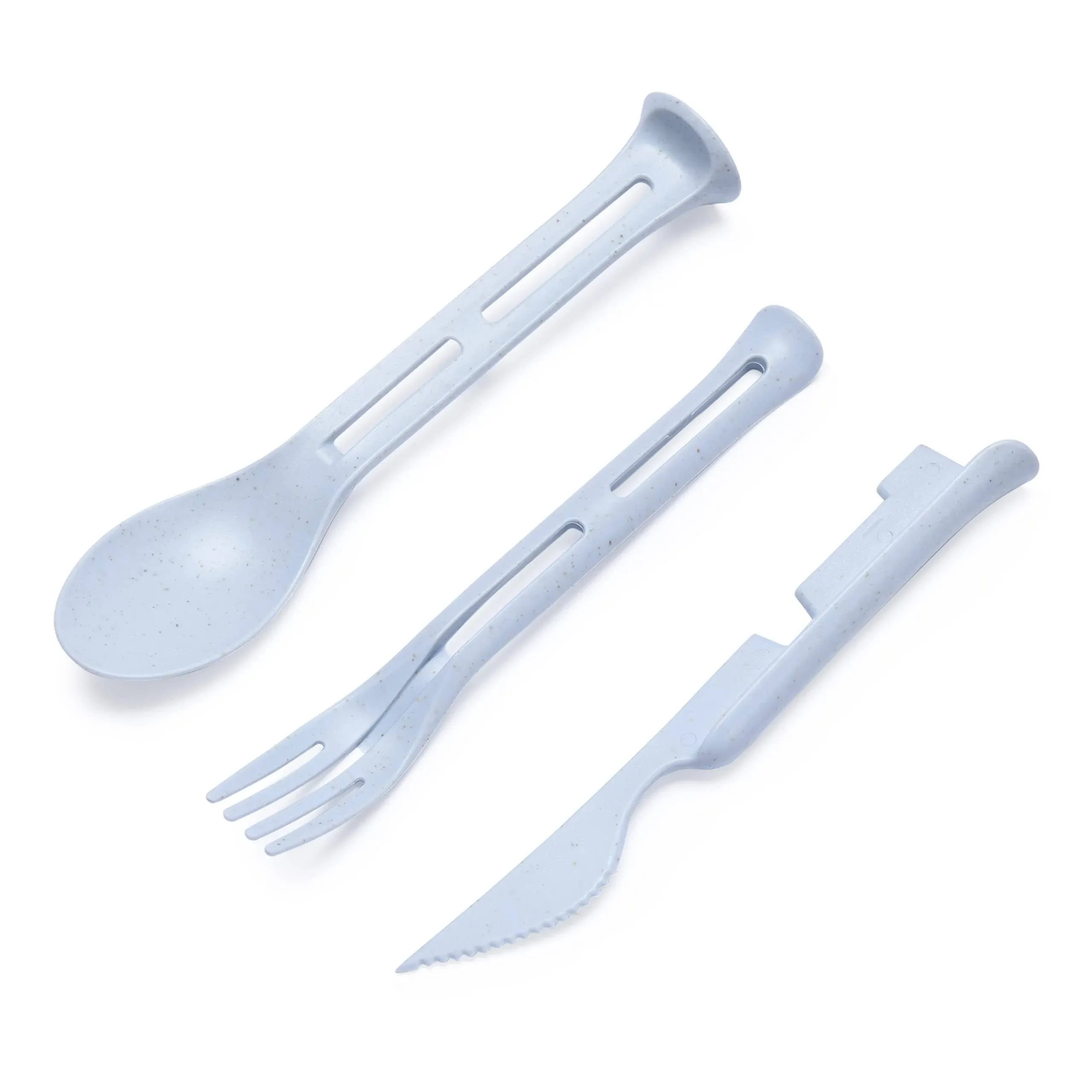 Wheat Straw Utensils Set - Reusable Utensils Set with Case - Portable Cutlery...