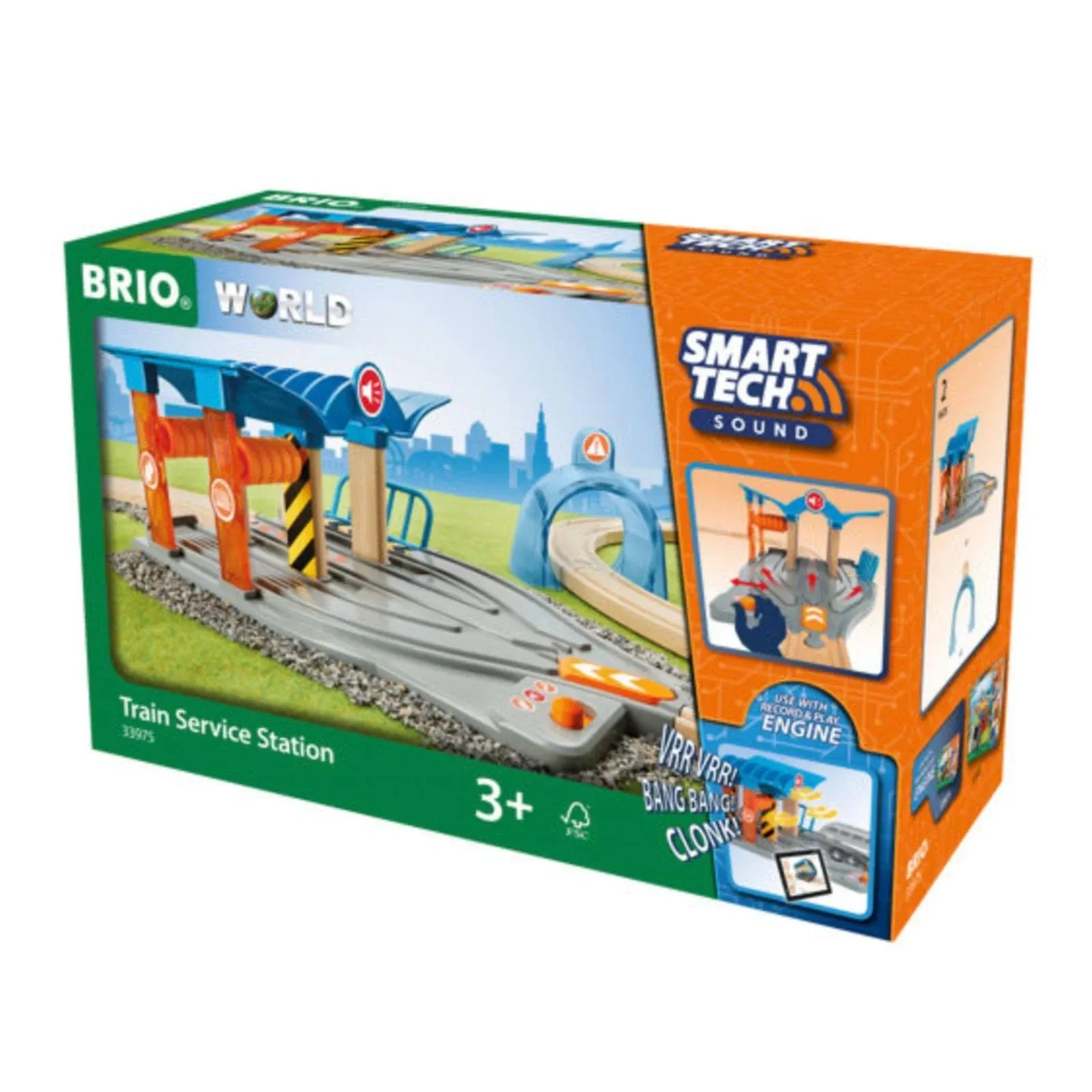 BRIO 33975 Smart Tech Sound Train Service Station