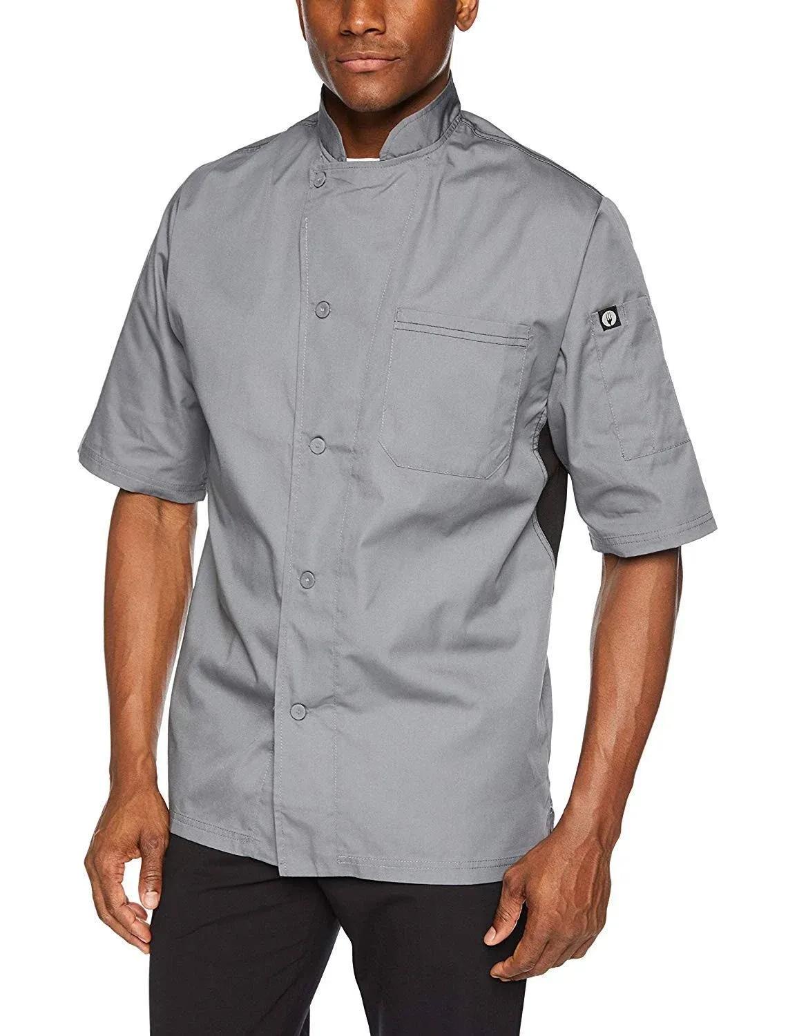 Chef Works Men's Valais V-Series Chef Coat