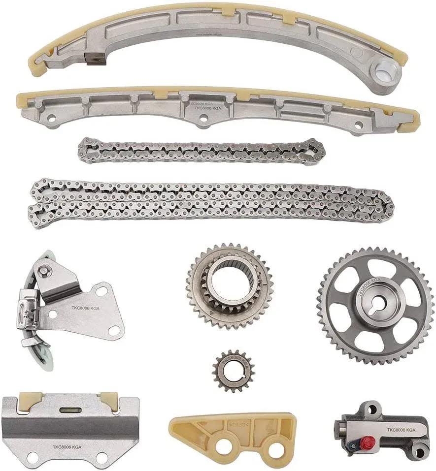 Max Motosports Timing Chain Kit Fits for 2003-2011 Honda Accord Element 2.4L ...