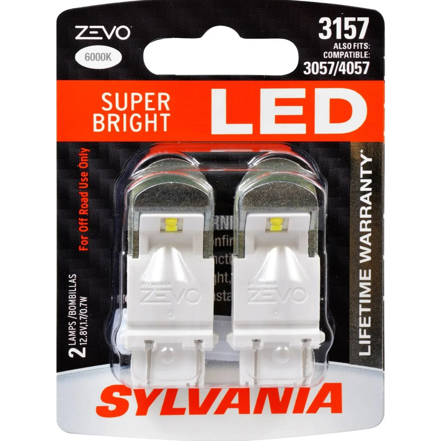 Sylvania 3057LED.BP2 - ZEVO LED Bulbs (3057, White)